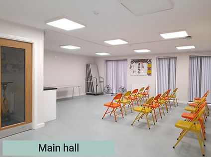 Activity space at the hub